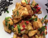 Foto langkah ke 5 dari resep Ayam Salted Egg Tanpa Daun Kari Praktis.