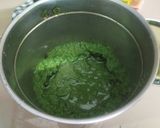 A picture of step 3 of Amla and Mint coriander chutney.
