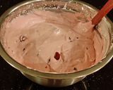 A picture of step 9 of Fresh Cherry No Bake Cheesecake.