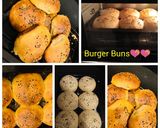 A picture of step 2 of Palak Corn Burger/Whole wheat homemade buns.