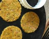 A picture of step 2 of Carrot and dil mini parathas# Rainbow contest# Day 1# 8/6/18.