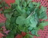A picture of step 1 of Mint Margarita.