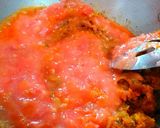 A picture of step 6 of Palak Moong dal tadka.