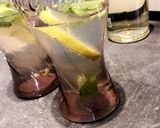 Une image de l'étape 2 de Mojito fraise.