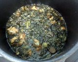 A picture of step 5 of Preserved Mustard Green Pork Stew /Mui Choy.
