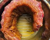 A picture of step 3 of Instant pot bbq ribs.
