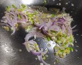 A picture of step 5 of Veg Thukpa soup with noodles.
