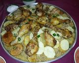 صورة لخطوة 4 من وصفة أرز مدخن مع البطاطا المقلية