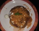 A picture of step 4 of Raj kachori.