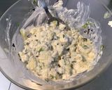 Une image de l'étape 7 de Concombres Noa à la ricotta,herbes fraîches et radis multicolores.