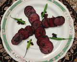 A picture of step 6 of Beetroot Masala.