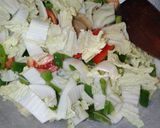 Foto langkah ke 4 dari resep Capcay labu putih.