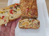 Plumcake salato soffice, fatto con albumi