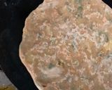 A picture of step 4 of Aloo parantha.
