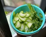 Hình bước làm 2 của món Canh Bí Xanh Nấu Tôm