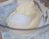 A picture of step 3 of No-Bake Smooth Cheesecake that melts in your mouth.