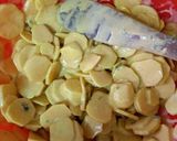 A picture of step 3 of Bhajia. (First trial).