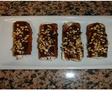 Foto del paso 6 de la receta Canutillos fritos rellenos de nata con fruta de la pasión, piña y salsa de naranja