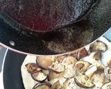 Foto del paso 8 de la receta: Pizza de berenjenas con melao de panela a la sartén!!!🤔🍆🧀🍕🍯🍆🧀🍕