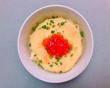 Hình bước làm 4 của món Japanese Egg Rice Bowl 🇯🇵 Cơm Trứng Hấp Lò Vi Sóng