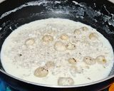 A picture of step 4 of Shahi Makhana Kheer.