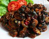 Foto langkah ke 7 dari resep Tumis Kerang Saus Tiram Pedas.