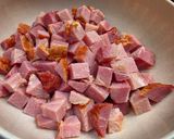 Sonkás-tejszínes rakott tészta recept fázis 3 fotója