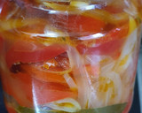 Foto del paso 6 de la receta: Pimientos y cebolla en escabeche