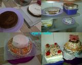 Foto langkah ke 9 dari resep Sponge Cake ultah.