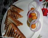 A picture of step 2 of Grilled cheese sandwich.