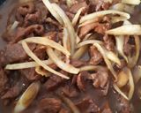 Foto langkah ke 3 dari resep Beef Teriyaki (daging sapi saus teriyaki).