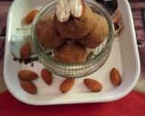 A picture of step 3 of Badam balls.