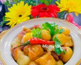 Hình bước làm 5 của món Thịt kho trứng cút và đậu hủ