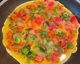 Foto del paso 4 de la receta: Desayuno nutritivo: Omelette de vegetales