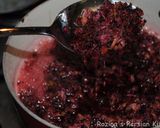 A picture of step 7 of Persian rose petals jam.