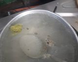 A picture of step 6 of Milk kesar suji halwa.
