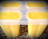 A picture of step 2 of Orange Popsicle Treat.