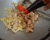 Foto langkah ke 5 dari resep Makaroni Tumis Ayam Bombay.