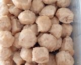 Foto langkah ke 3 dari resep Bakso ayam sangat enak gurih👍👍👌👌😋😋.