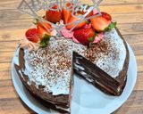 Foto langkah ke 7 dari resep Chocolate Strawberry Milles Crepes.