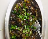 A picture of step 2 of Veg Manchurian Balls.
