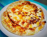 A picture of step 4 of Mango Chila.