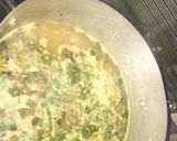 A picture of step 2 of Cheesy pilaf rice.