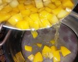 A picture of step 3 of Mango fruity  fresh n juicy.