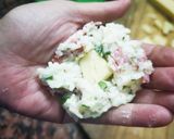 Foto del paso 6 de la receta: Bocados de arroz, salame y queso