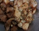 A picture of step 1 of Dynamite Chicken.