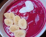 Foto langkah ke 5 dari resep Smoothies bowl "Banana manggo dragon fruit" creamy less sugar.
