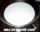 A picture of step 1 of Coconut Laddo.