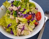 Foto langkah ke 2 dari resep TUNA SALAD (diet) praktis, no ribet dan enak 😄👍.