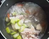 Foto langkah ke 3 dari resep Sup Ikan Haruan (Gabus) a.k.a Jarangan Kepala Haruan.